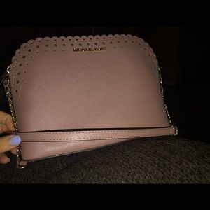 Dusty Rose jet set bag